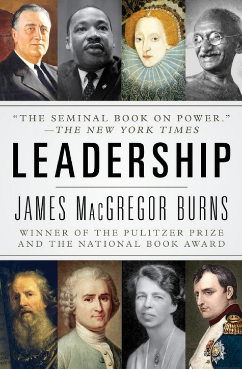 Leadership, by James MacGregor Burns (2012, Open Road Media edition), et toujours aucun rapport avec le « transformational leadership » venté aux cadres en entreprises.